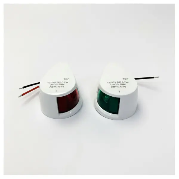 24V LED Navigation Light Kit - Port & Starboard Set - White 226999