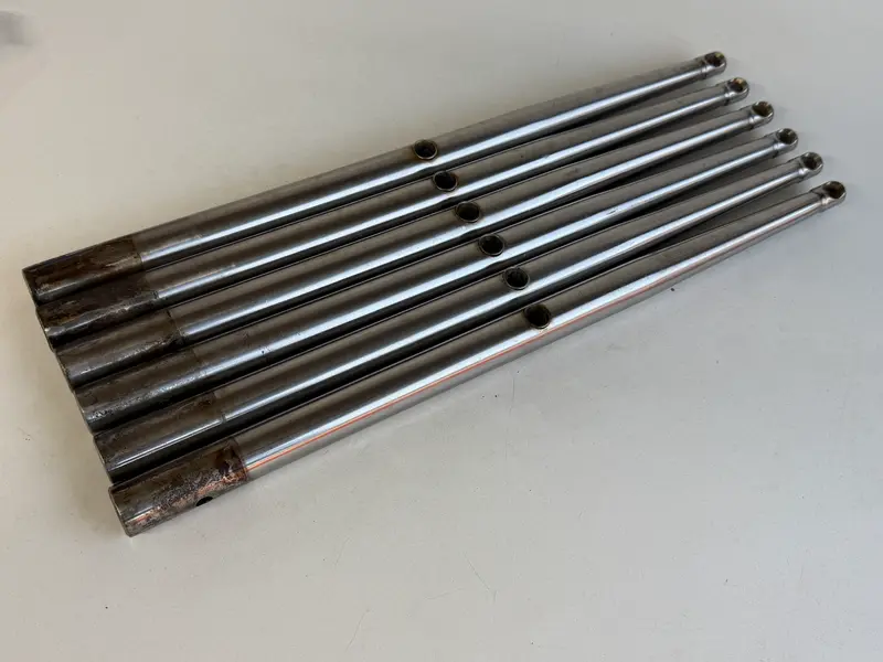 6 x RVS scepter 46 cm