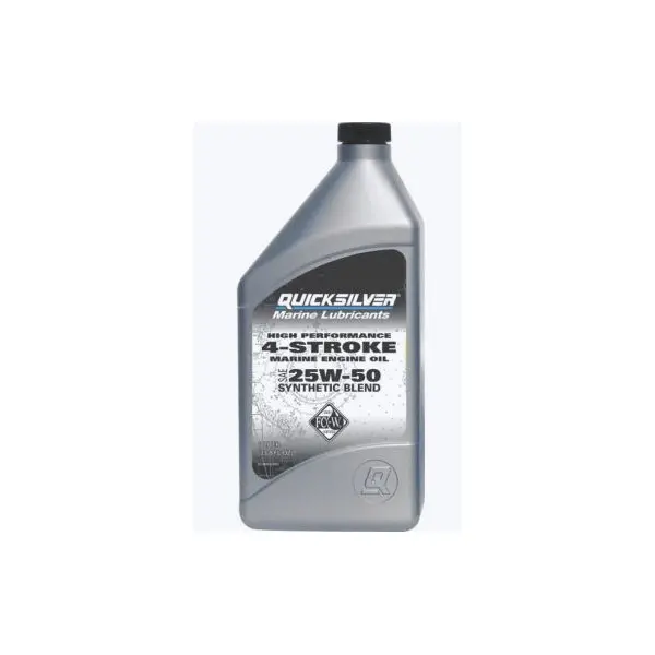 6x Quicksilver 92-8M0096256 4-stroke synthetic engine oil