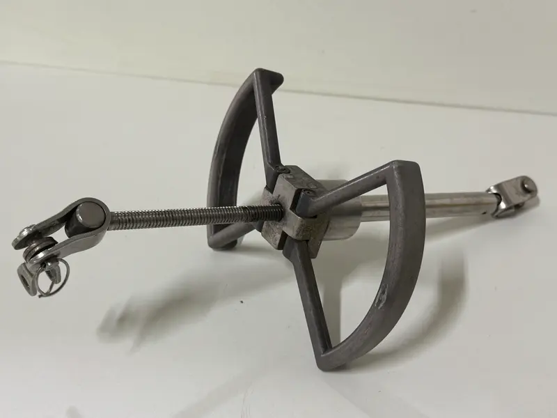 Achterstagspanner met inklapbare armen 10 mm draad