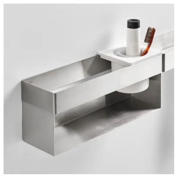 Agape 369224A dispenser inox soap holder