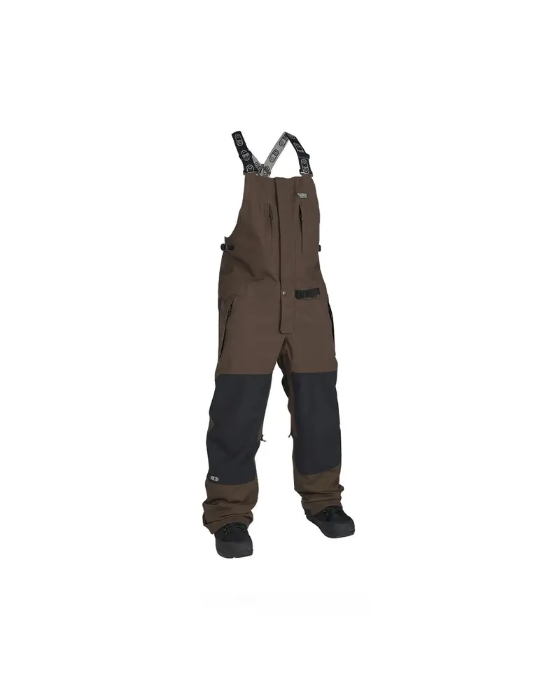 Airblaster Stretch Krill Bib Cocard Chocolate
