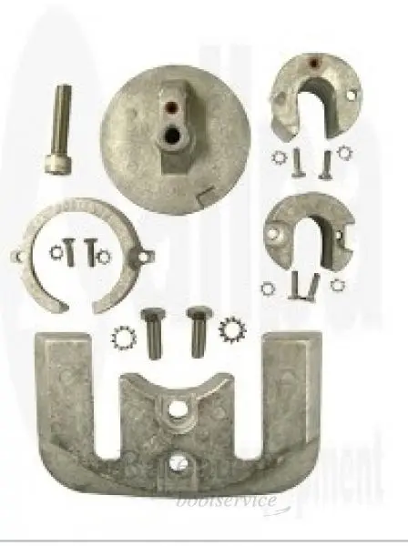 Aluminium anode kit Navalloy Bravo 1 1998 Present
