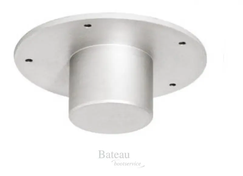 Aluminium inbouwvoet tafelpoot