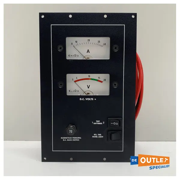 Amiot voltage en ampere meter 12V - 7393023
