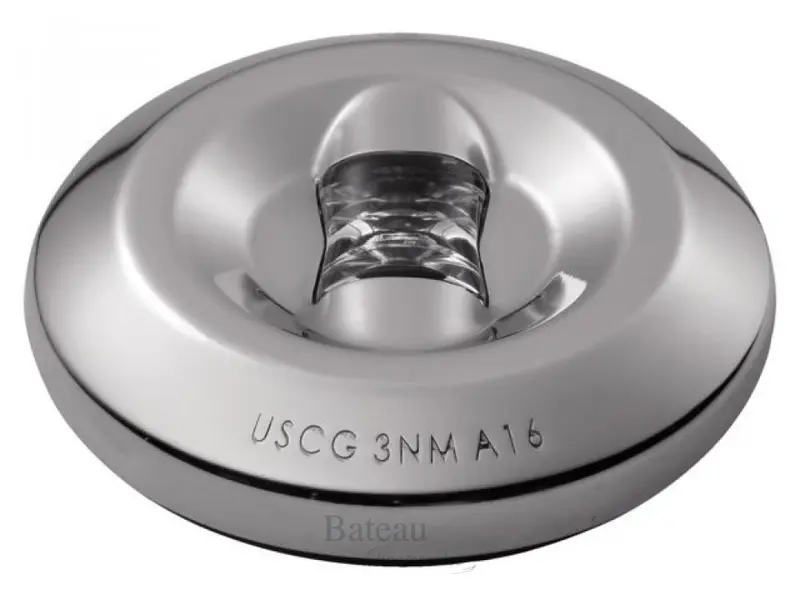 Attwood Heklicht led opbouw RVS rond