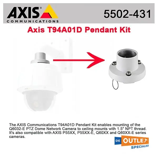 Axis T94A01D montage kit voor Axis camera