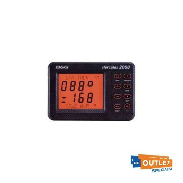 B&G Hercules 2000 8-button display version 9
