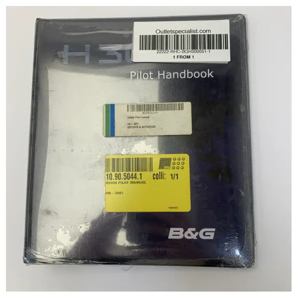 B&G H3000 Autopilot System User Manual & Documentation - BGH300051-1