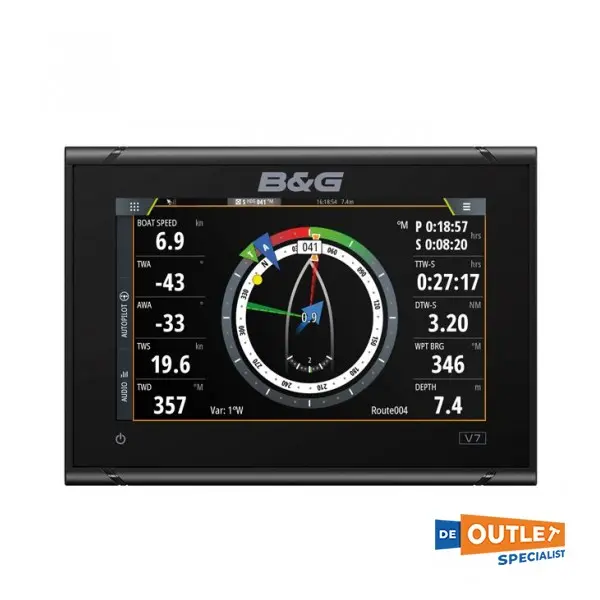 B&G Vulcan 7 7 inch touchscreen kaartplotter 12/24v