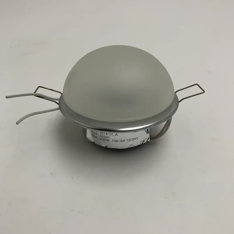 BCM 3218/0C.A chrome round downlight spot 12/24V