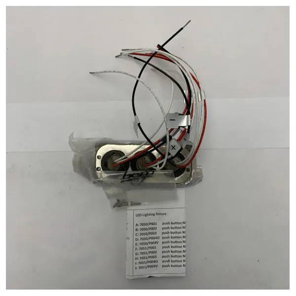 BCM 8FE25/P003 LED Lighting Fixture Door Black