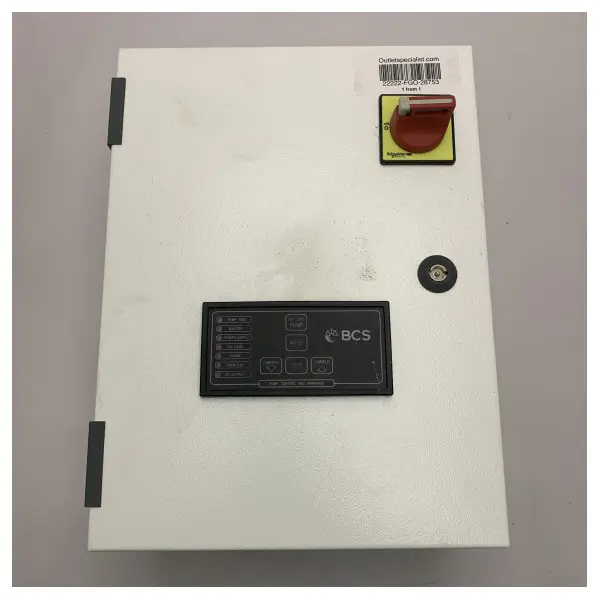 BCS 28753 pump control and warnings control display 380V