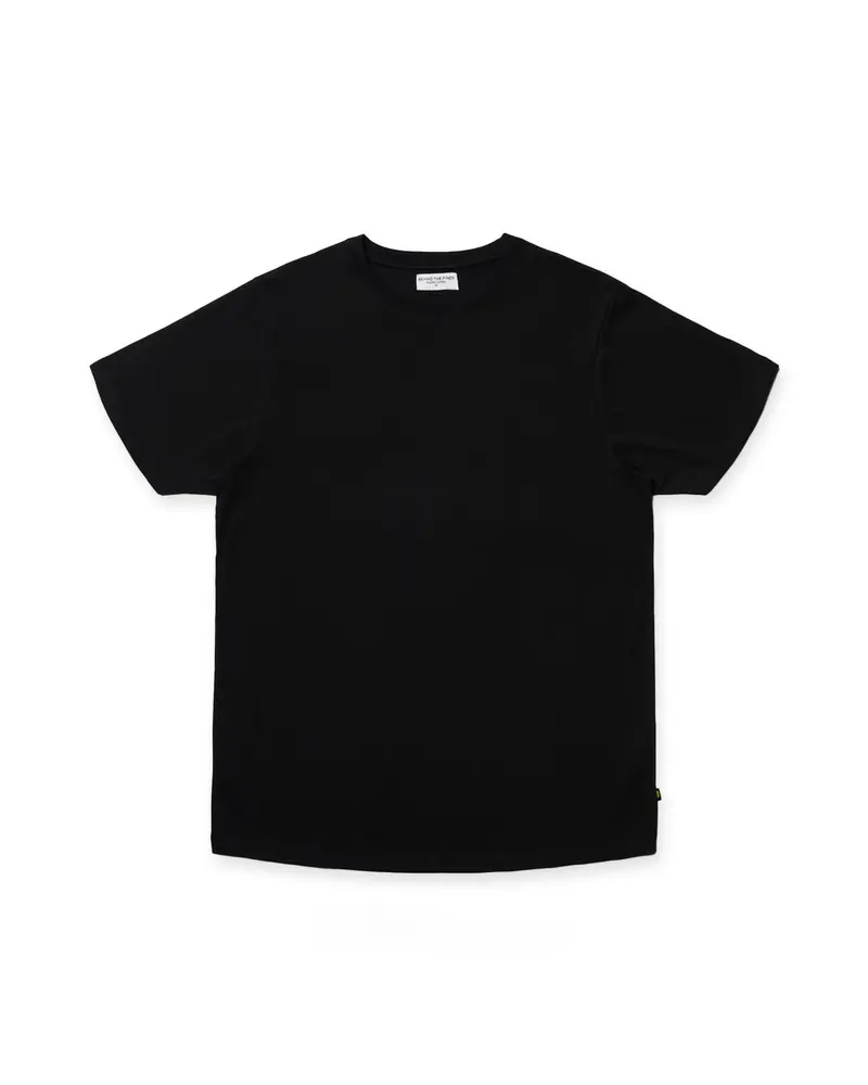 Behind The Pines Organic Heavy Tee Black