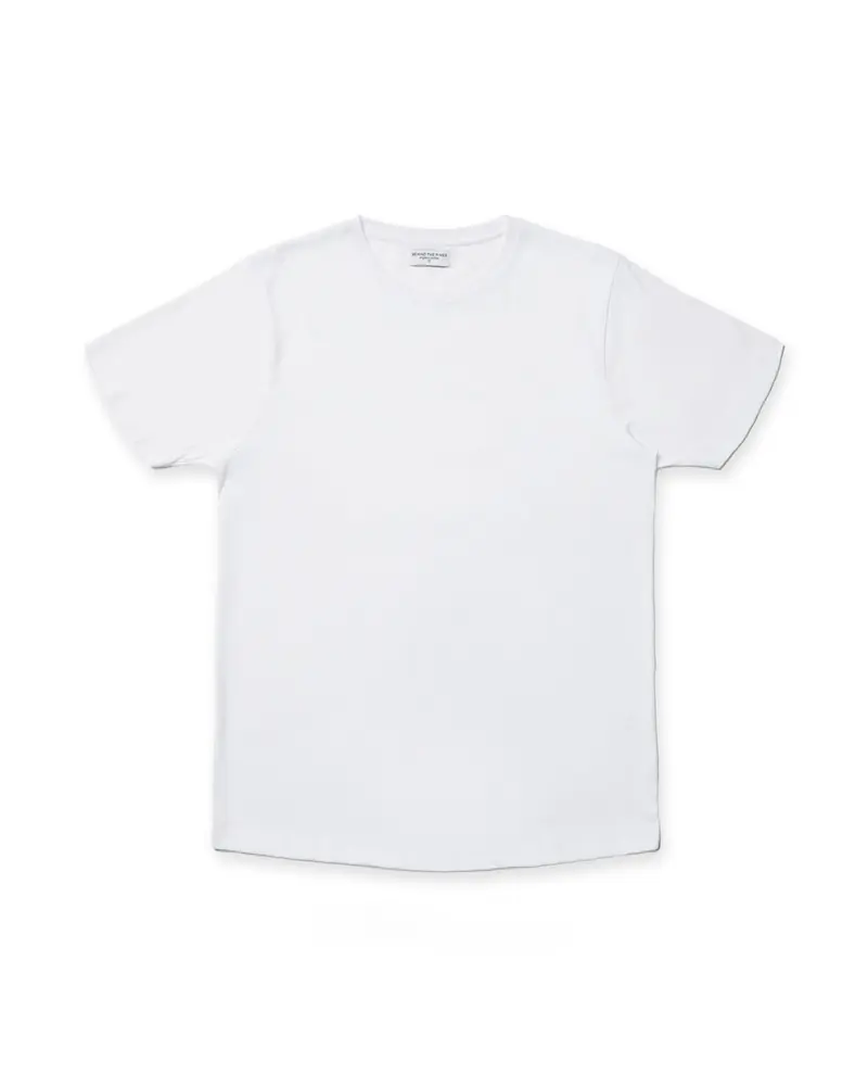 Behind The Pines Organic Tee White