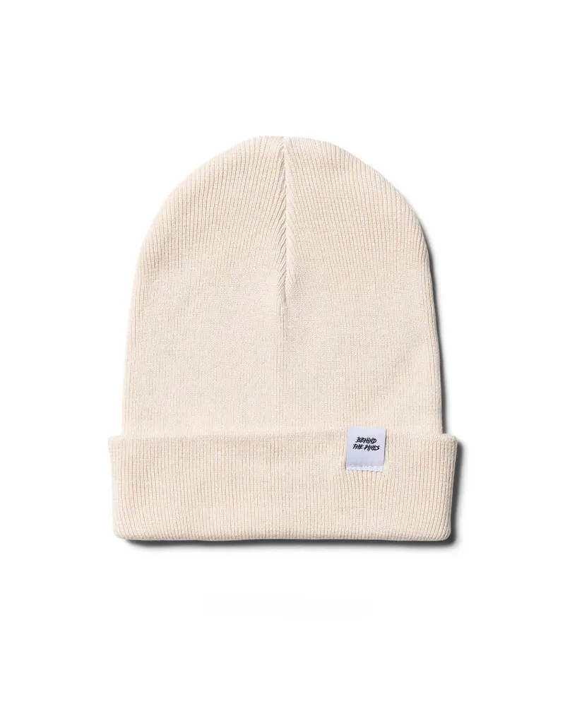 Behind The Pines Rib Beanie Creme de la Creme