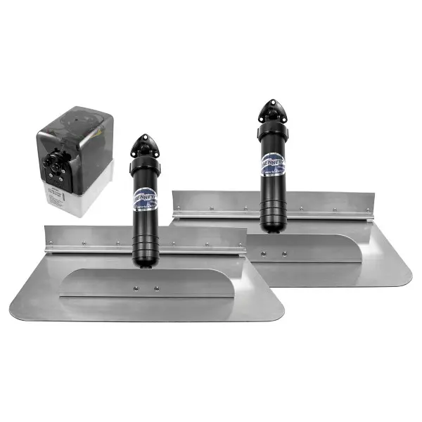 Bennett hydraulic trim tab set without control 18 x 12 - BNTNIM1812