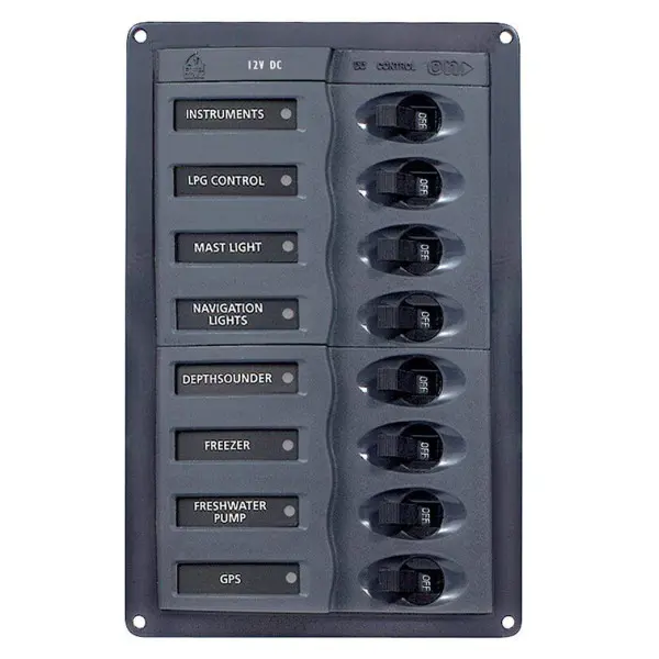 BEP circuit breaker panel DC 12V 8 function - 901V-12VDC