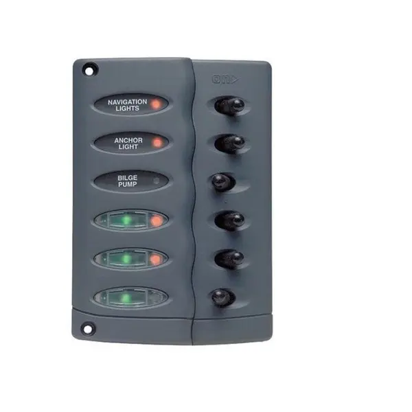 BEP switch panel DC 6 function water proof - CSP6-F