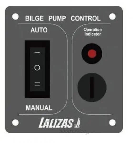 Bilgepomp paneel schakelaar 12 of 24V