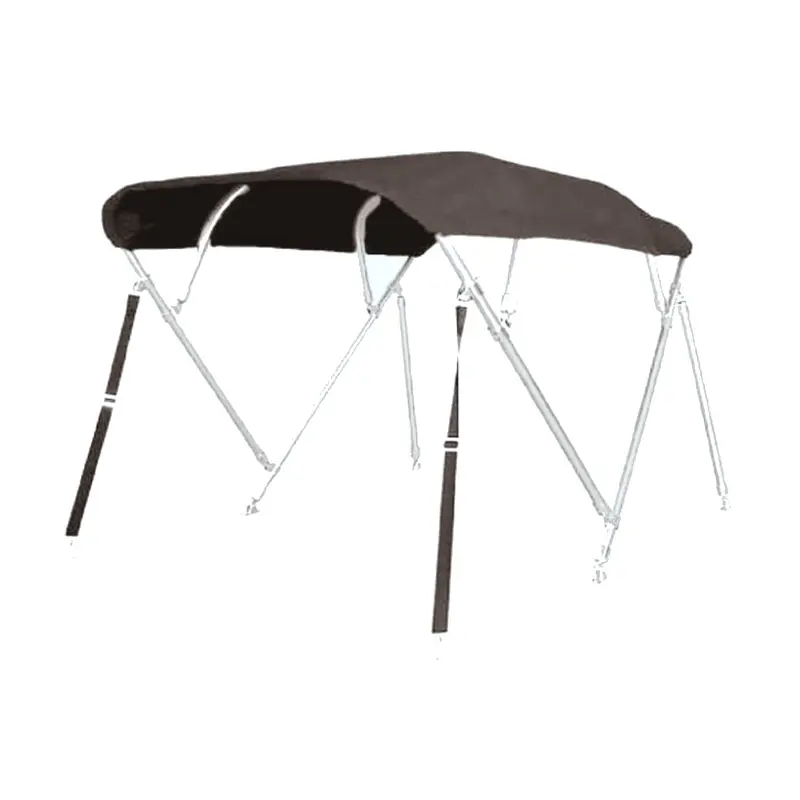 Biminitop 4-boogs Sunmaster Basic Line – 244 cm | 22 mm RVS | antraciet grijs