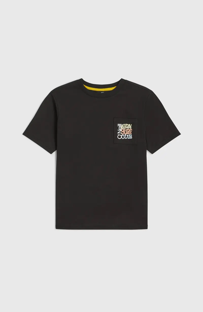 Chest Pocket T-Shirt | Black Out