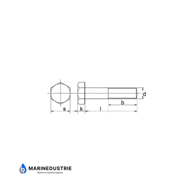Cilinderkopbout set Volvo Penta 2001 - 970888