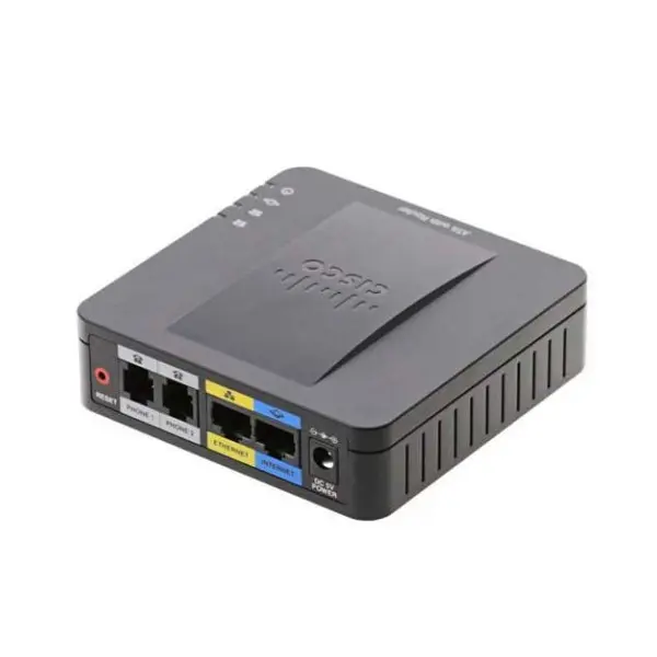 Cisco SPA112 adaptor for telephone to VOIP