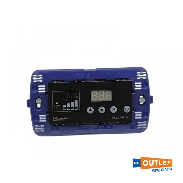 Climma Vega MK2 airco remote controller display