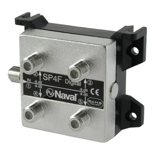 Cobham Sailor 4-way SP4F splitter shielded - 201555