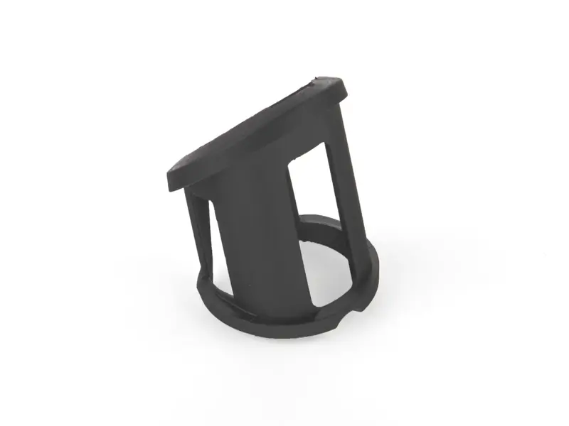 Collar Outside Carbon Tail Black