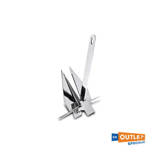 Danforth RVS 10 KG anker  - 5201.0023