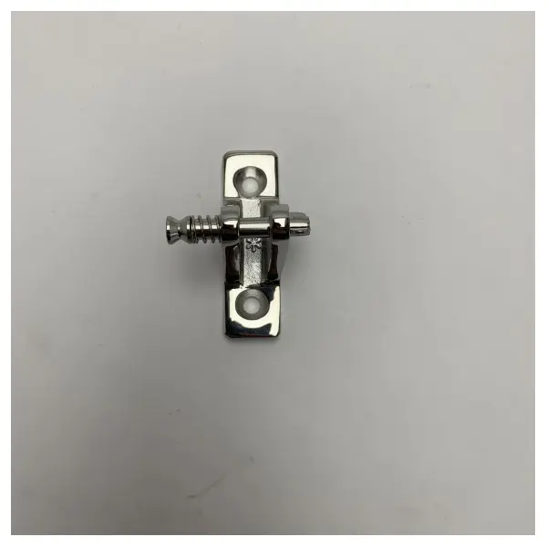 Deck Hinge with Quick-release Pin for a Boat with Bimini Top