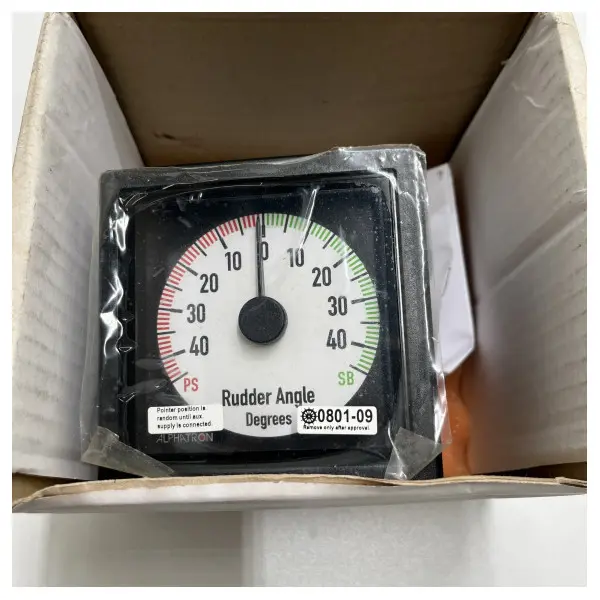 Deif XL96 Rudder angle indicator White 35-0-35