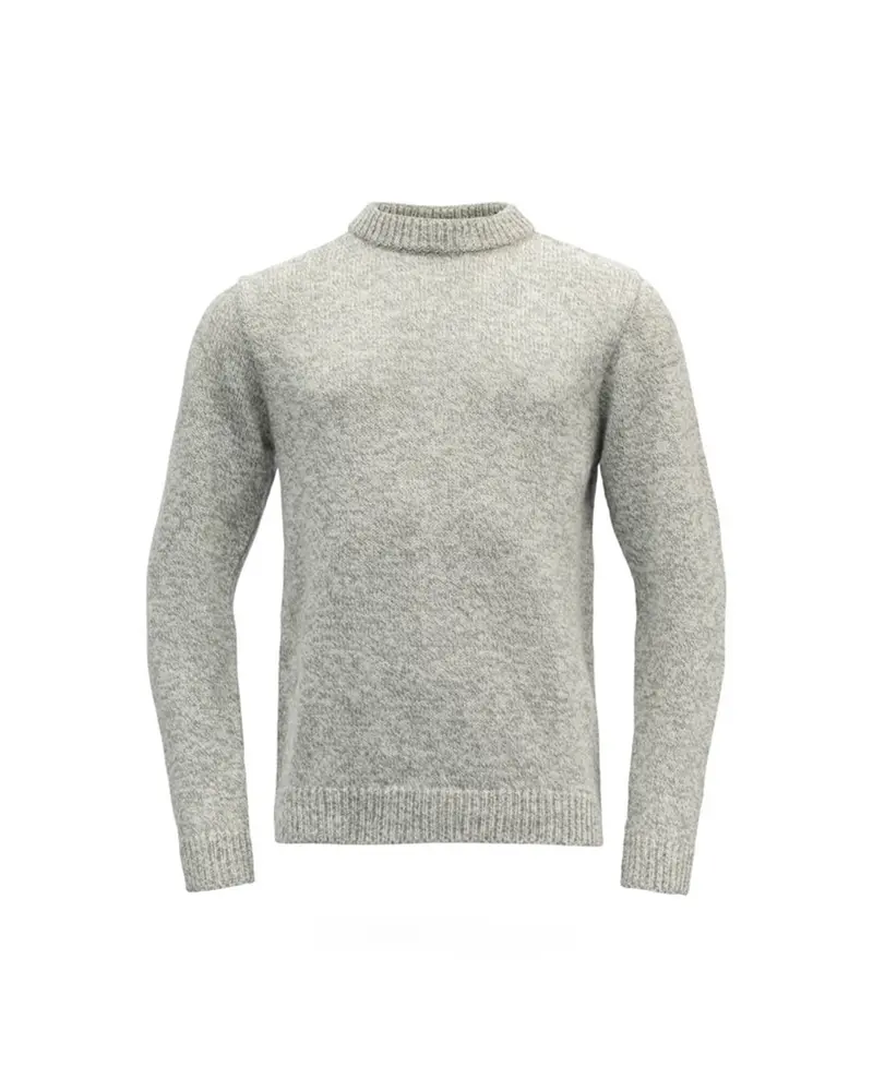 Devold Arktis Wool Sweater Grey Melange