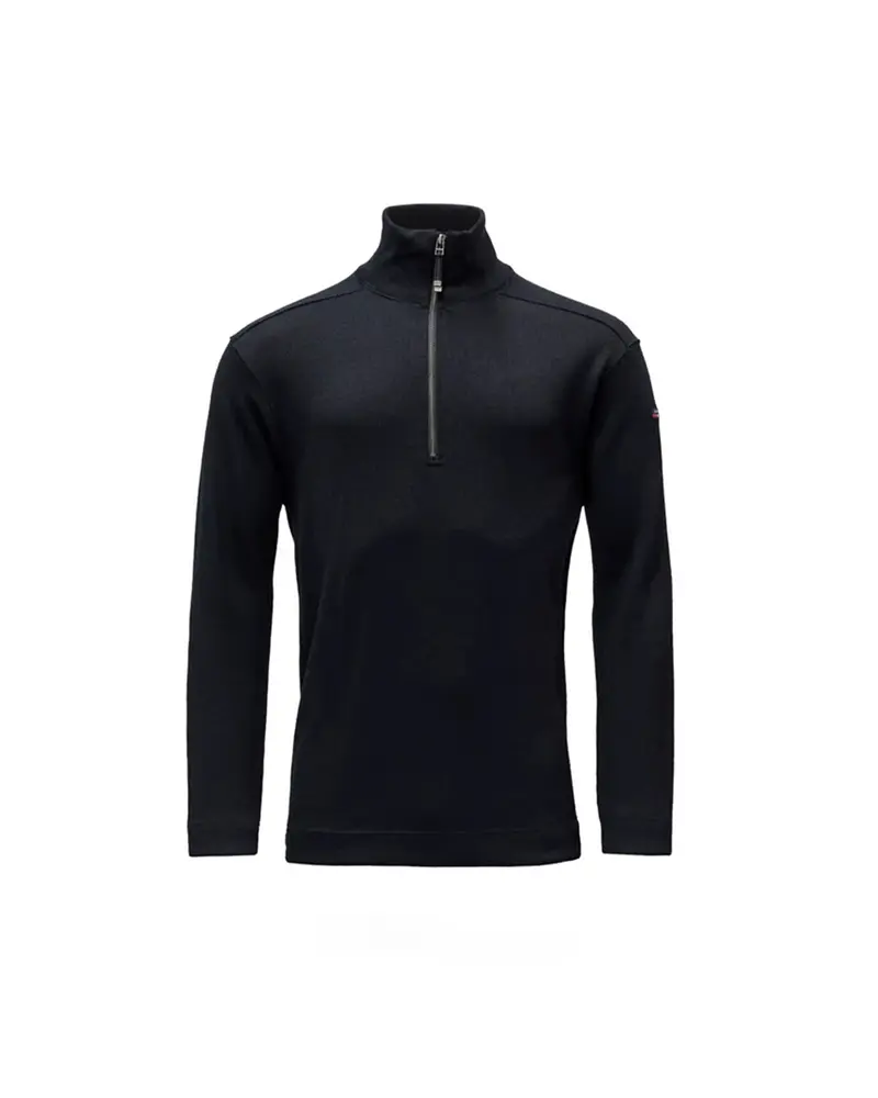 Devold Blaatrøie Sweater Zip Neck Deep Marine