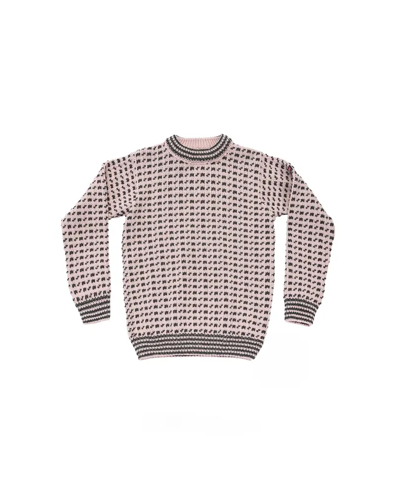 Devold Original Islender Wool Sweater Chalk Pink / Anthracite