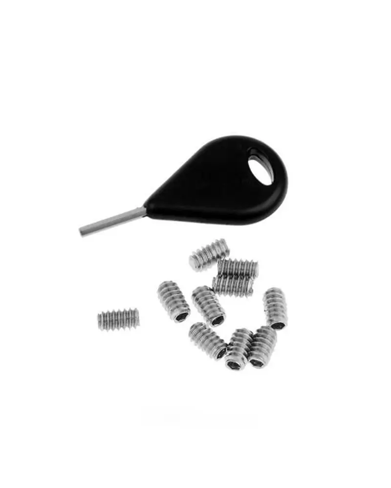 Devoted Dual Tab Compatible 6x Fin Screws + Key