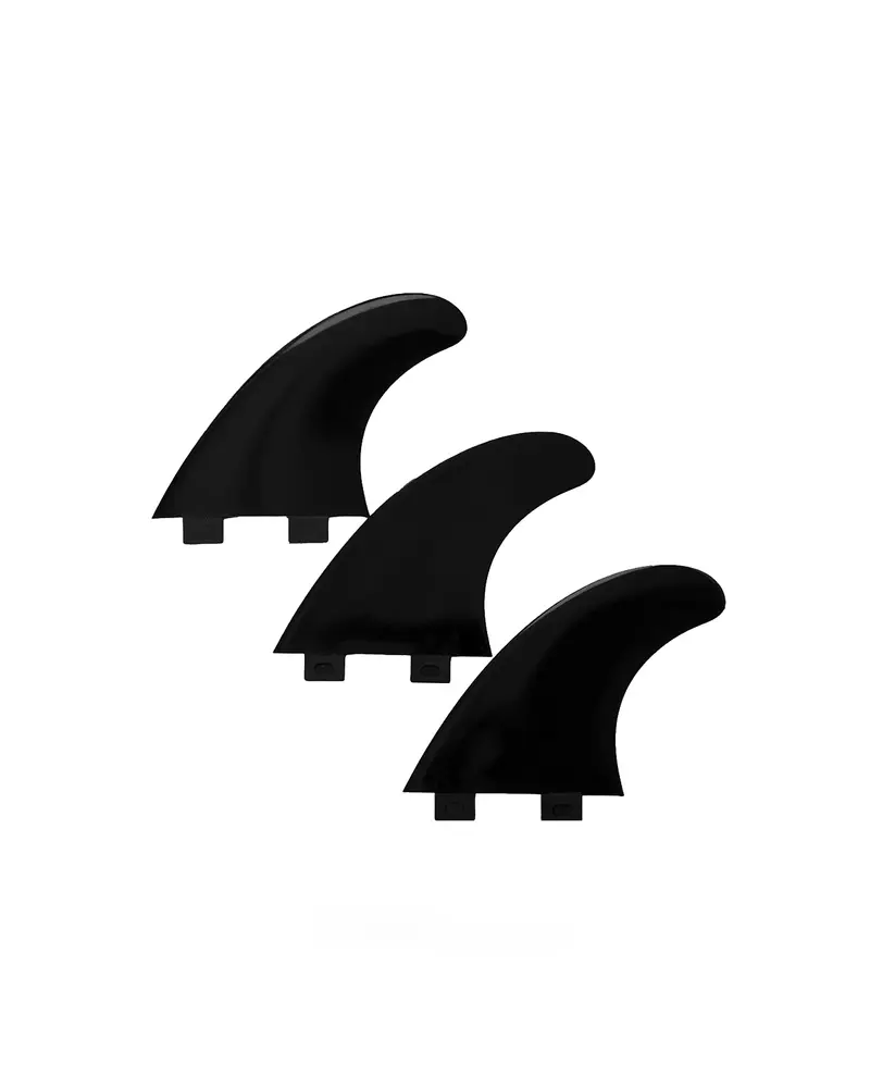 Devoted Single Tab Thruster Fins Black