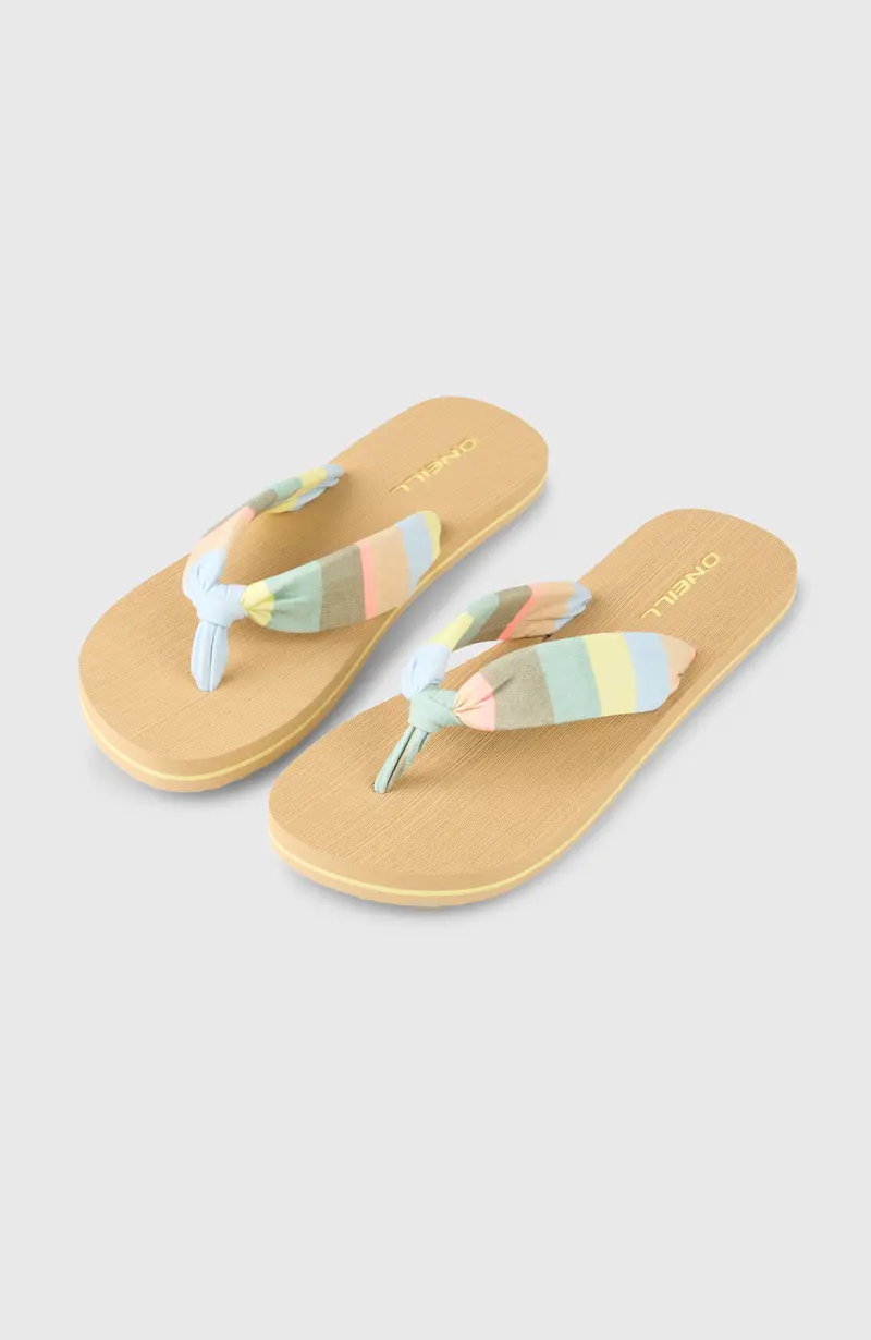 Ditsy Sun Sandals | Multi Must Haves Stripe