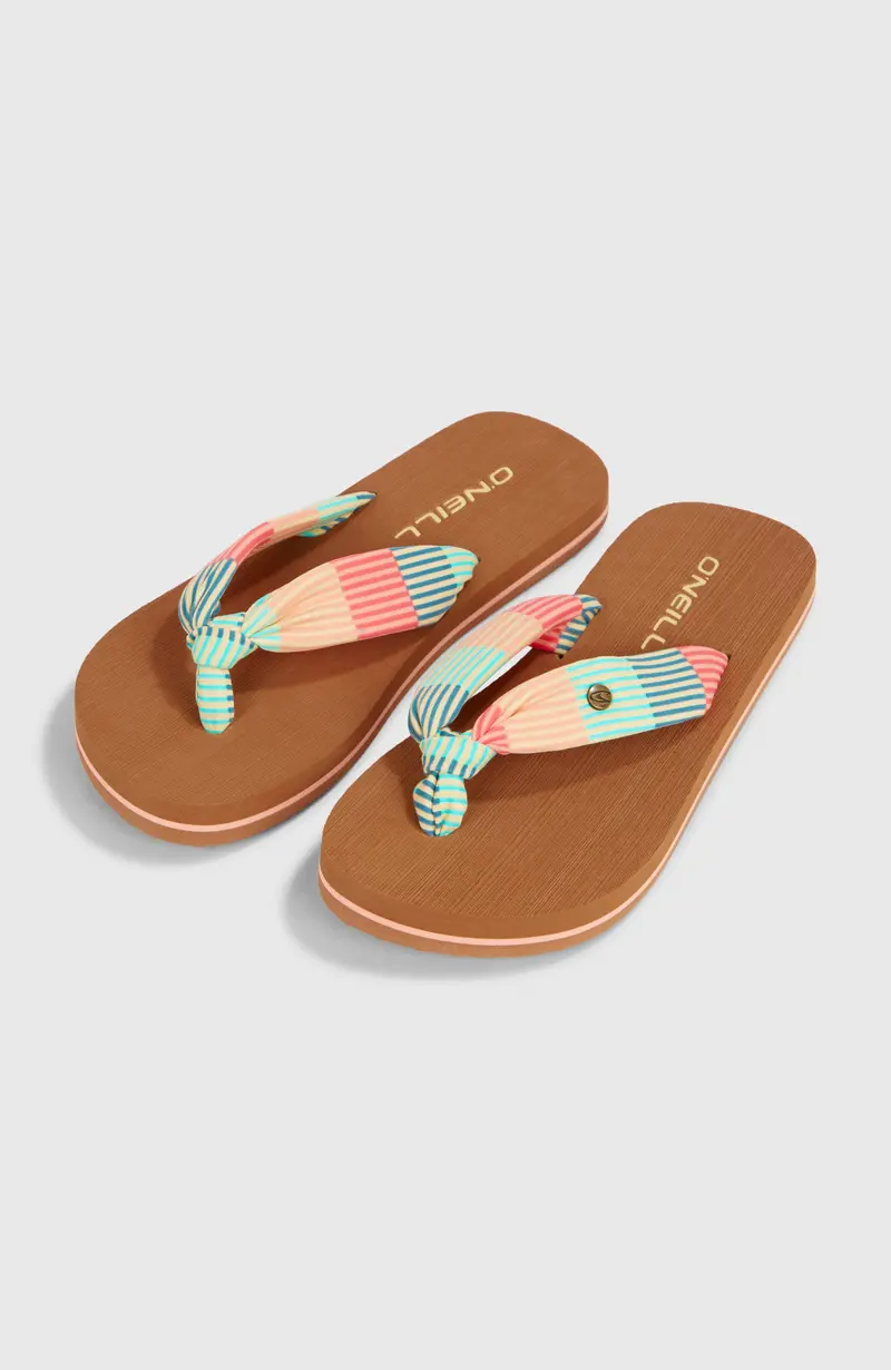 Ditsy Sun Sandals | Stipple Stripe