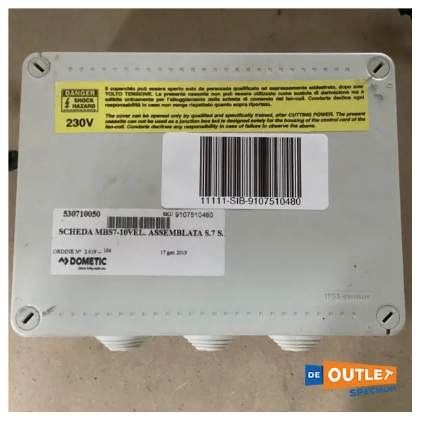 Dometic MBS7-10VEL aircon controller box - 9107510480