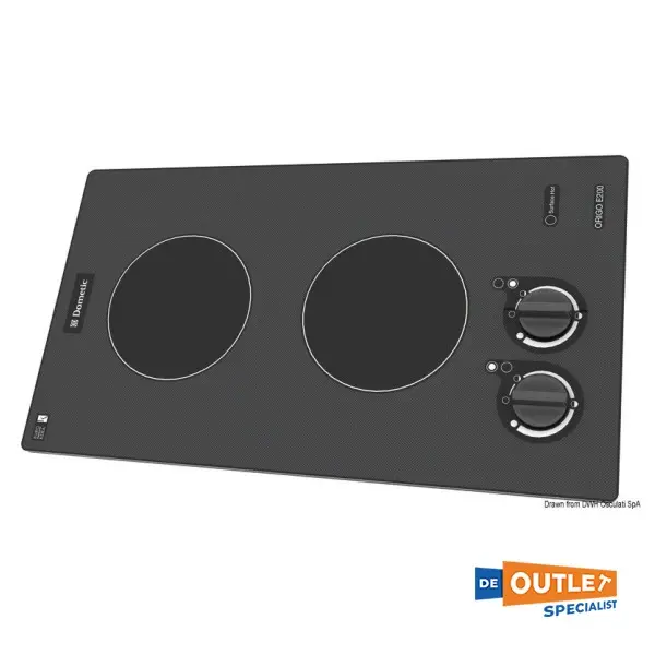 Dometic Origo E200 2-pits elektrisch kooktoestel