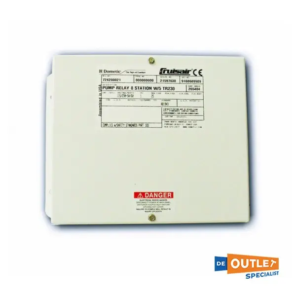 Dometic PR8X-4C 230V airco pomp relais