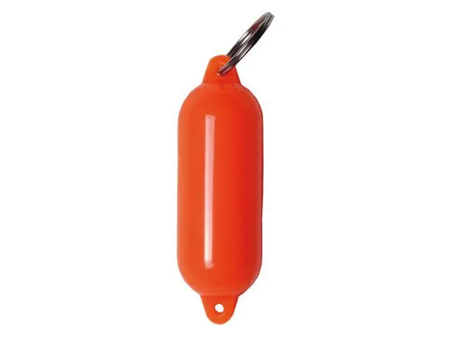 Drijvende Sleutelhanger – PVC Oranje, Type Star