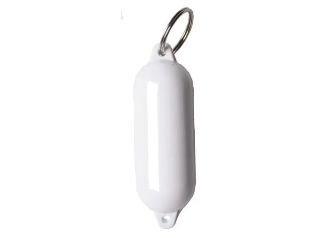 Drijvende Sleutelhanger – PVC Wit, Type Star