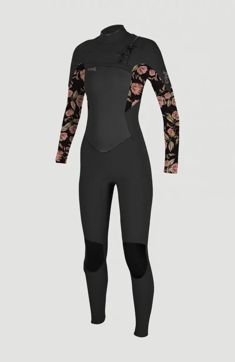 Epic 5/4mm Chest Zip Full Wetsuit | Black