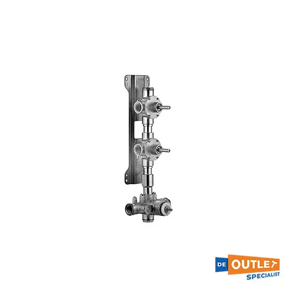Fantini Incasso inbouwbehuizing zilver - 19006002A