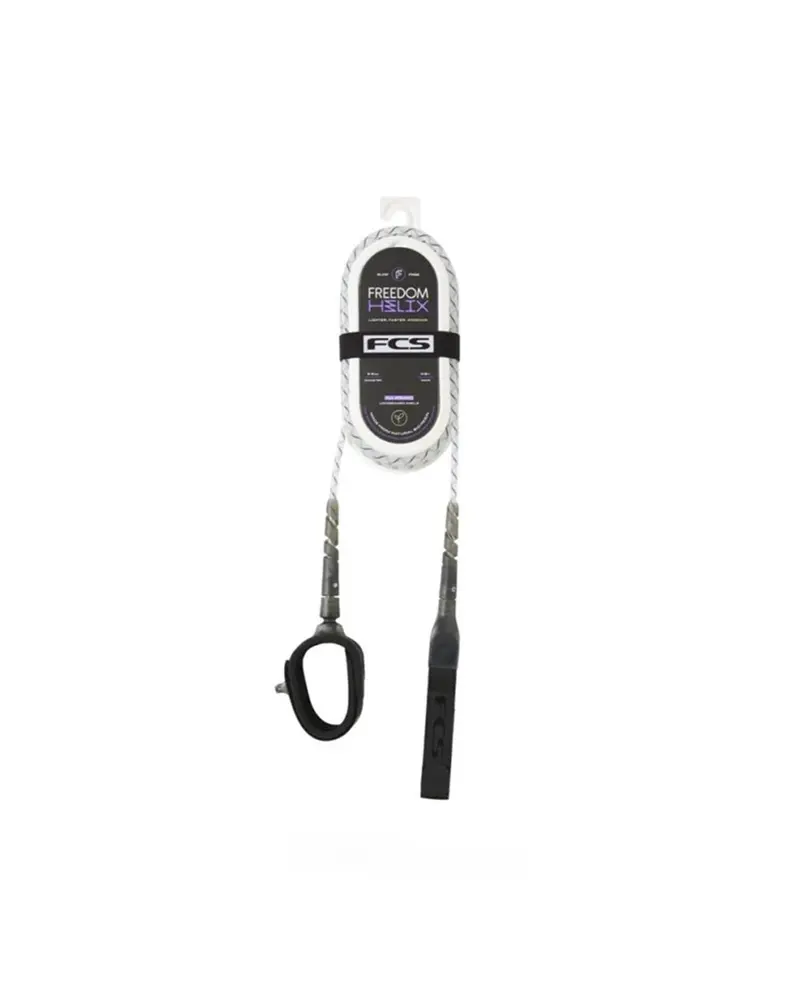 FCS Freedom Helix All Round Leash Natural / Black