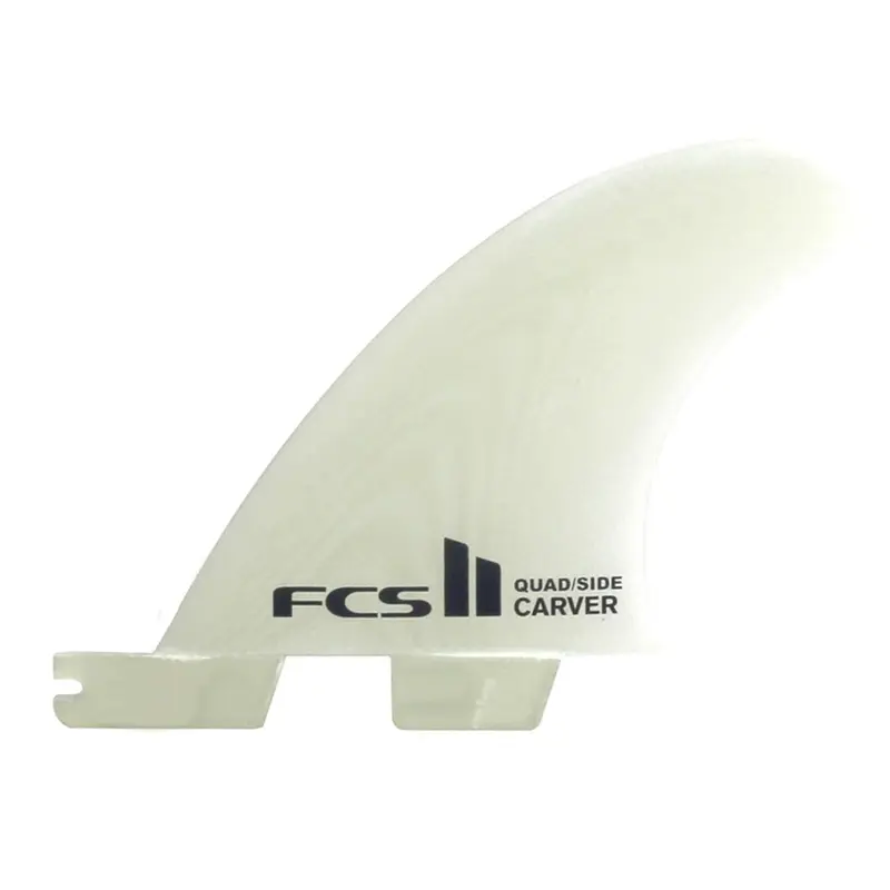 FCS ll Carver Performance Glass Quad Rear Side Byte Fins
